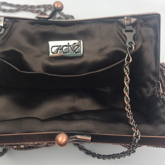 Cache beaded cross body/shoulder/handbag - Picture 3 of 6